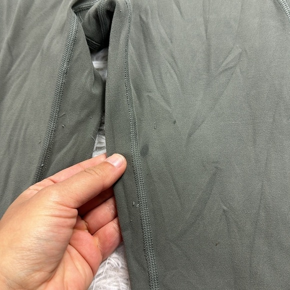Lululemon Get Centred High Rise Crop 21" Grey Sage - Picture 2 of 7